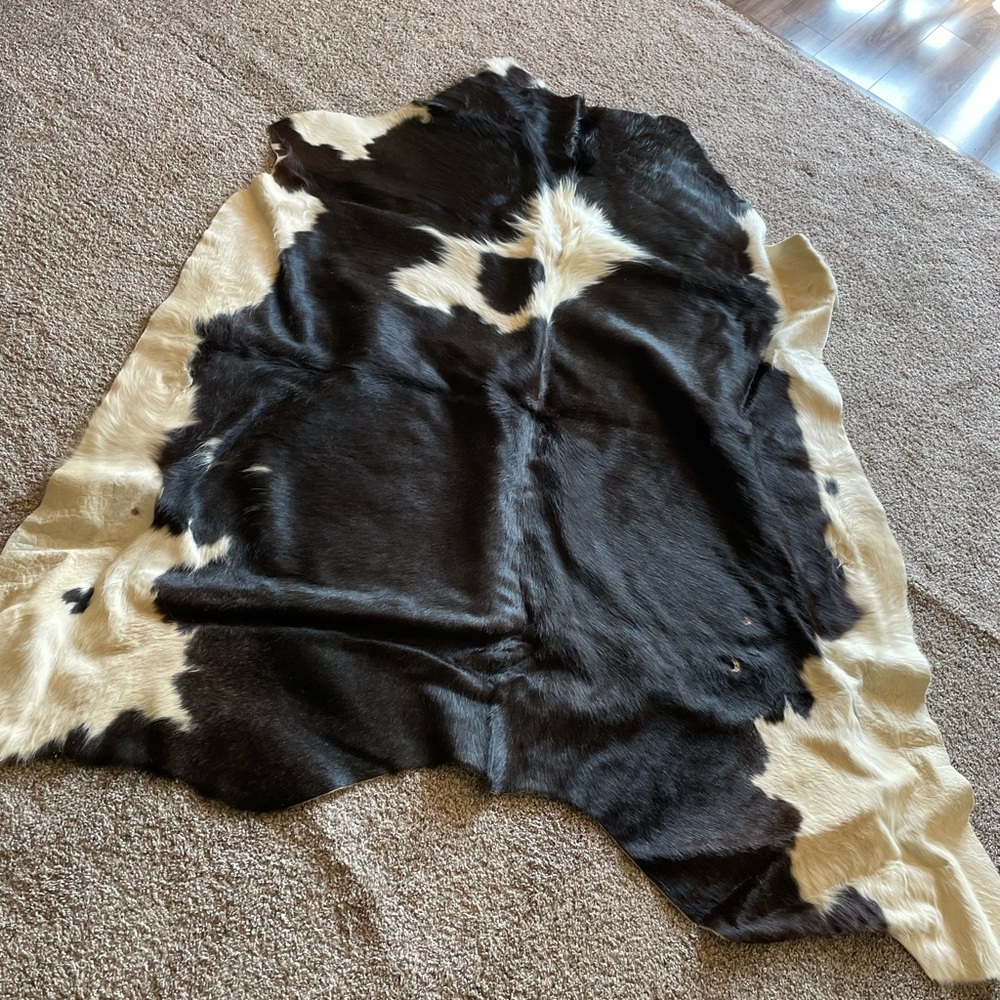 Cowhide rug